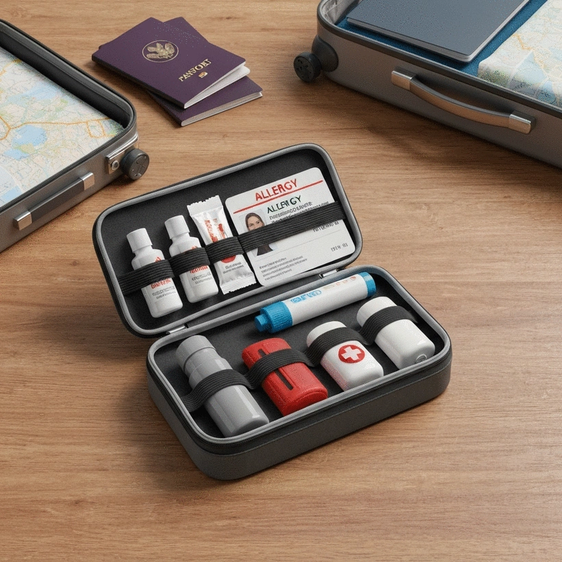 Travel Allergy Emergency Kit Essentials